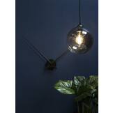 Karlsson - Wandklok Little Big Time - Zwart- Ø77,5cm