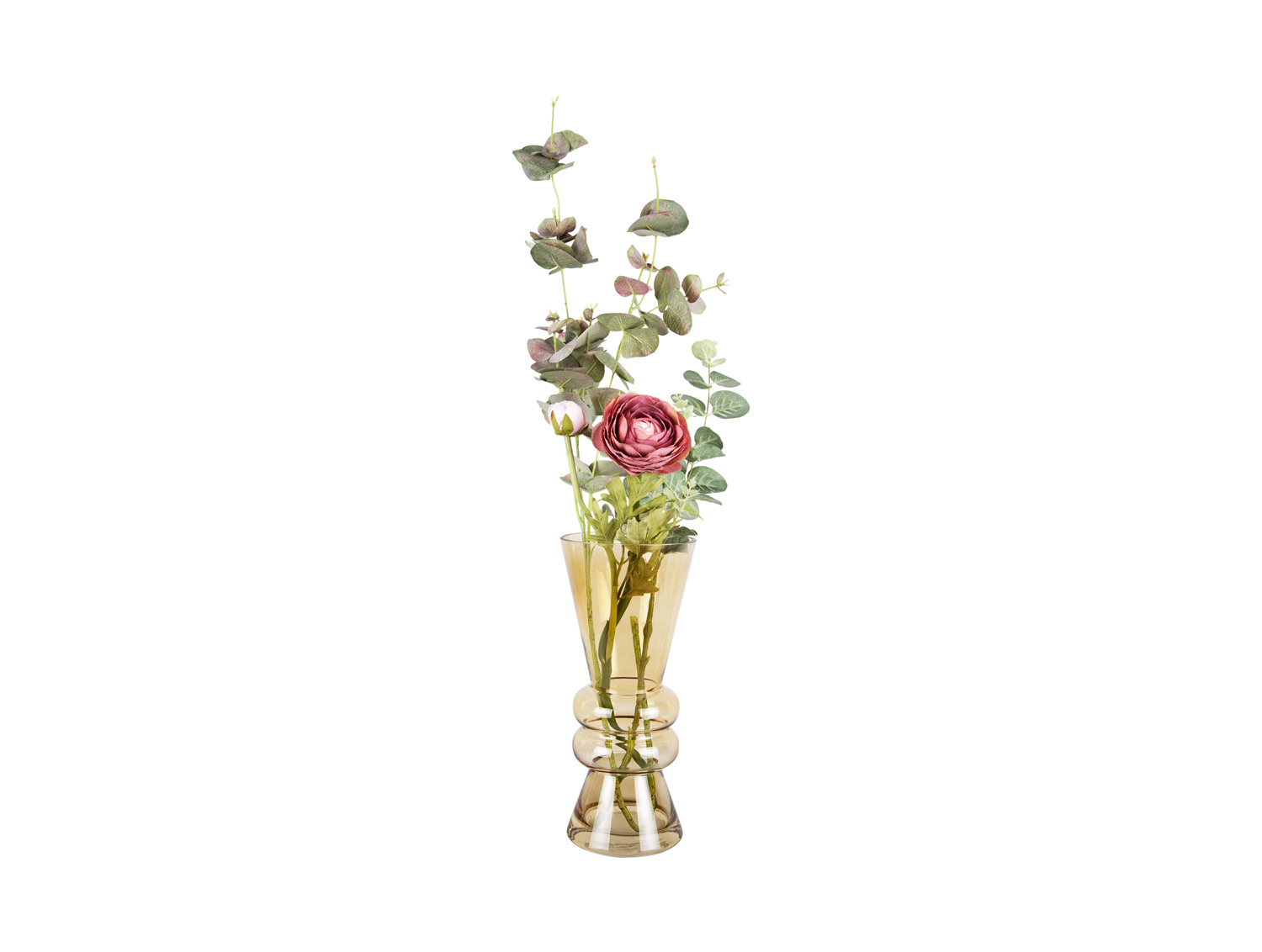 Present Time - Vaas Flare Glass Large - Vanille geel