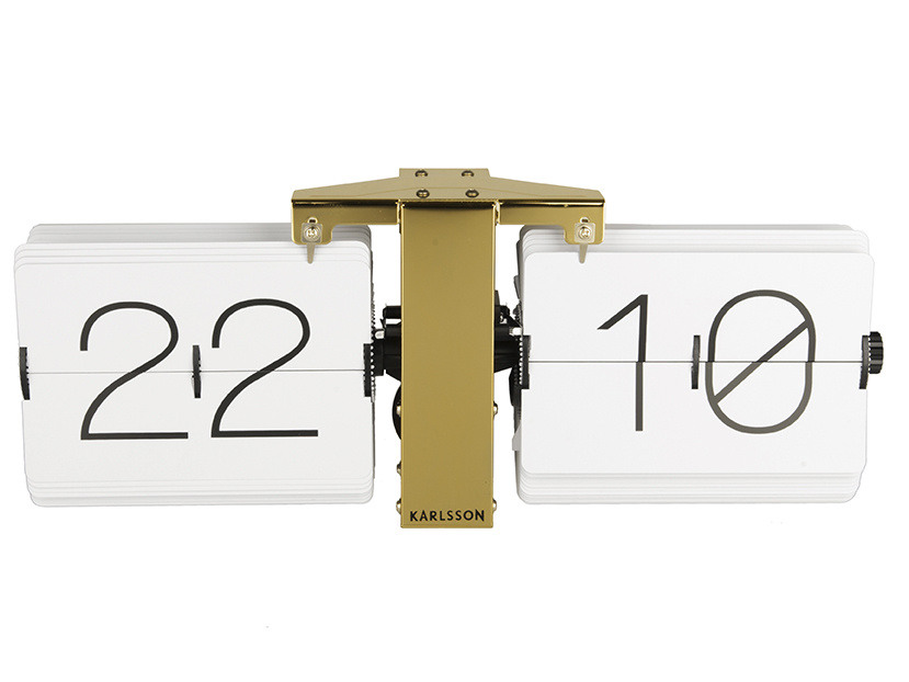 Karlsson - Flipklok No Case - Wit