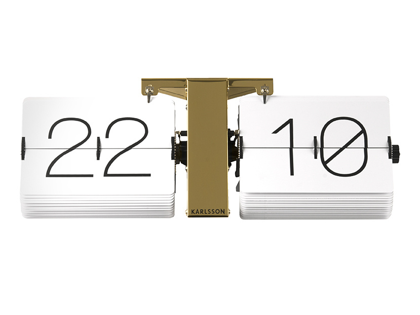 Karlsson - Flipklok No Case - Wit