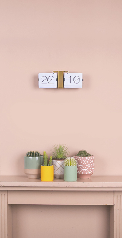 Karlsson - Flipklok No Case - Wit