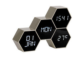 Karlsson - Wekker Six In The Mix - Goud geschilderd