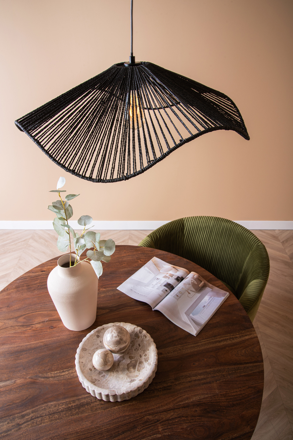 Leitmotiv - Hanglamp Sombra - Zwart