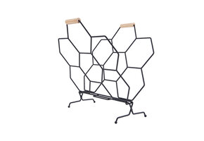 Present Time - Magazinehouder Honeycomb - Zwart