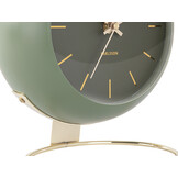 Karlsson - Tafelklok Globe - Mosgroen