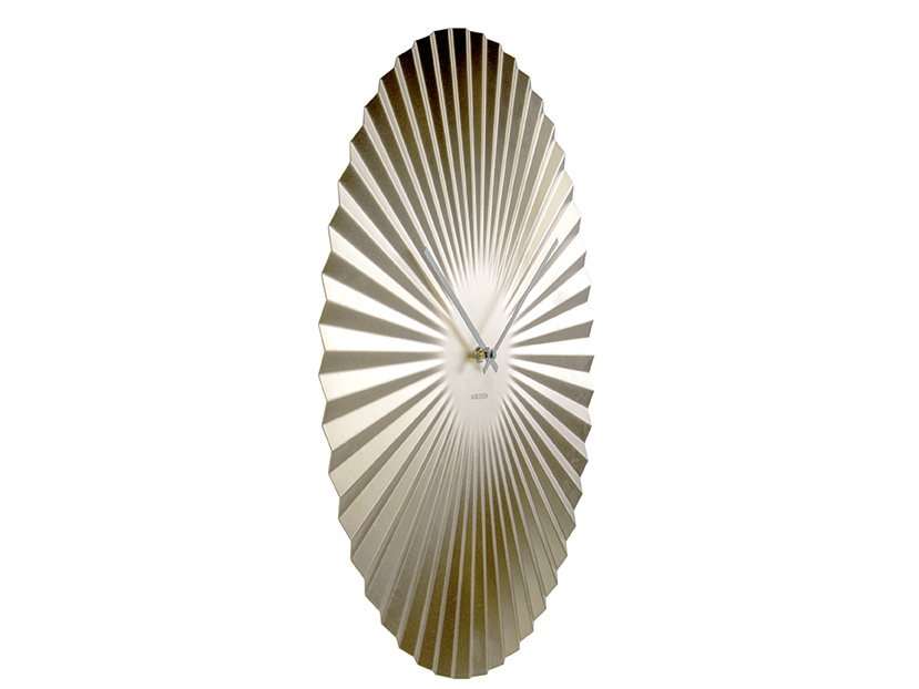 Karlsson - Wandklok Sensu XL - Goud- Ø50cm