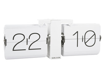 Karlsson - Flipklok No Case - Wit