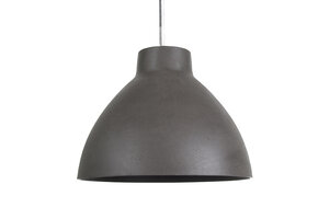 Leitmotiv - Hanglamp Sandstone Look Large - Donkergrijs