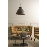 Leitmotiv - Hanglamp Sandstone Look Large - Donkergrijs