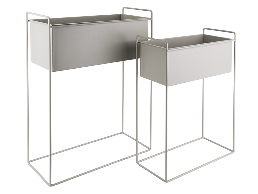 Present Time - Bloempot Set Essence Straight - Warmgrijs