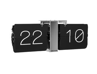 Karlsson - Flipklok No Case - Zwart