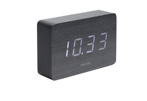 Karlsson - Wekker Square - Zwart