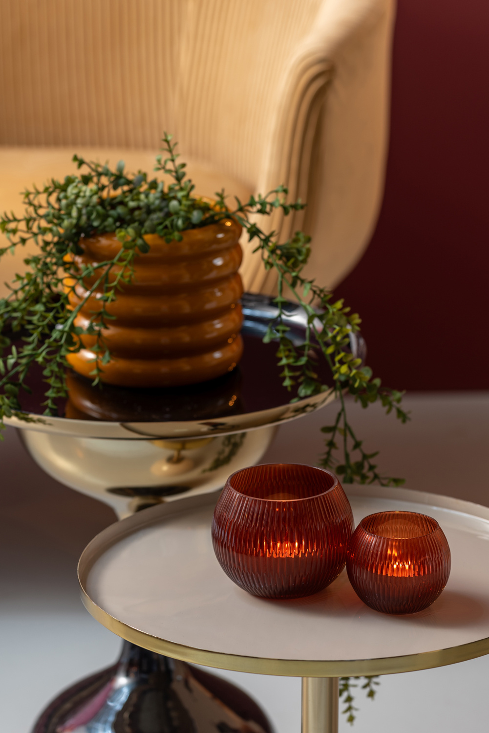 Leitmotiv - Bijzettafel Ivy - Zwart