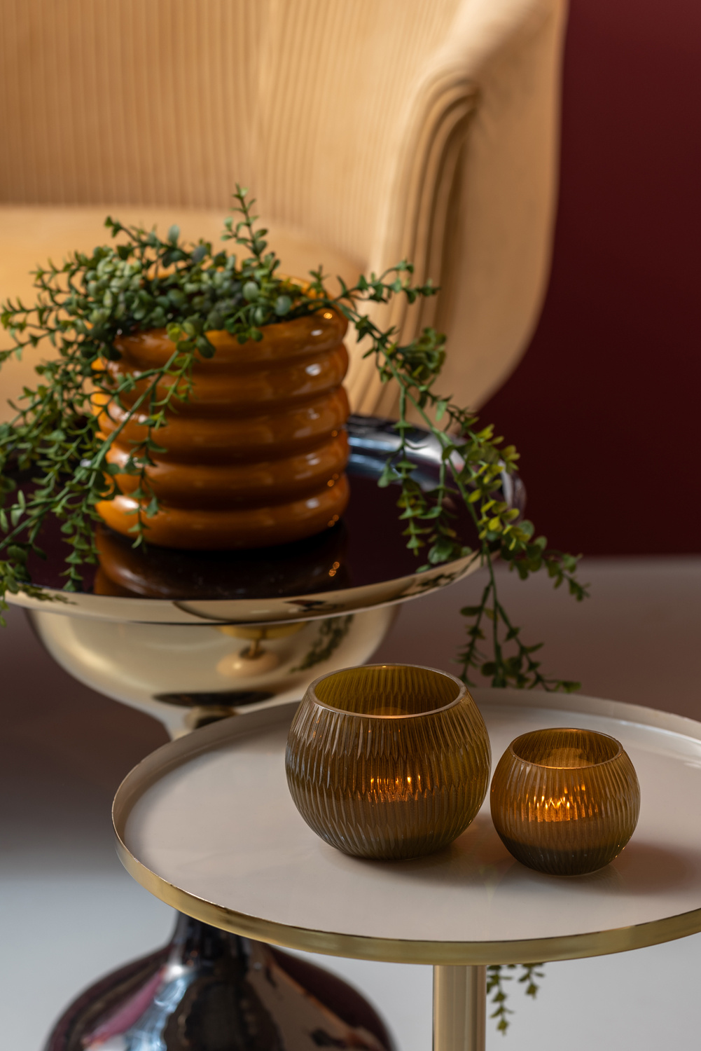 Leitmotiv - Bijzettafel Ivy - Zwart