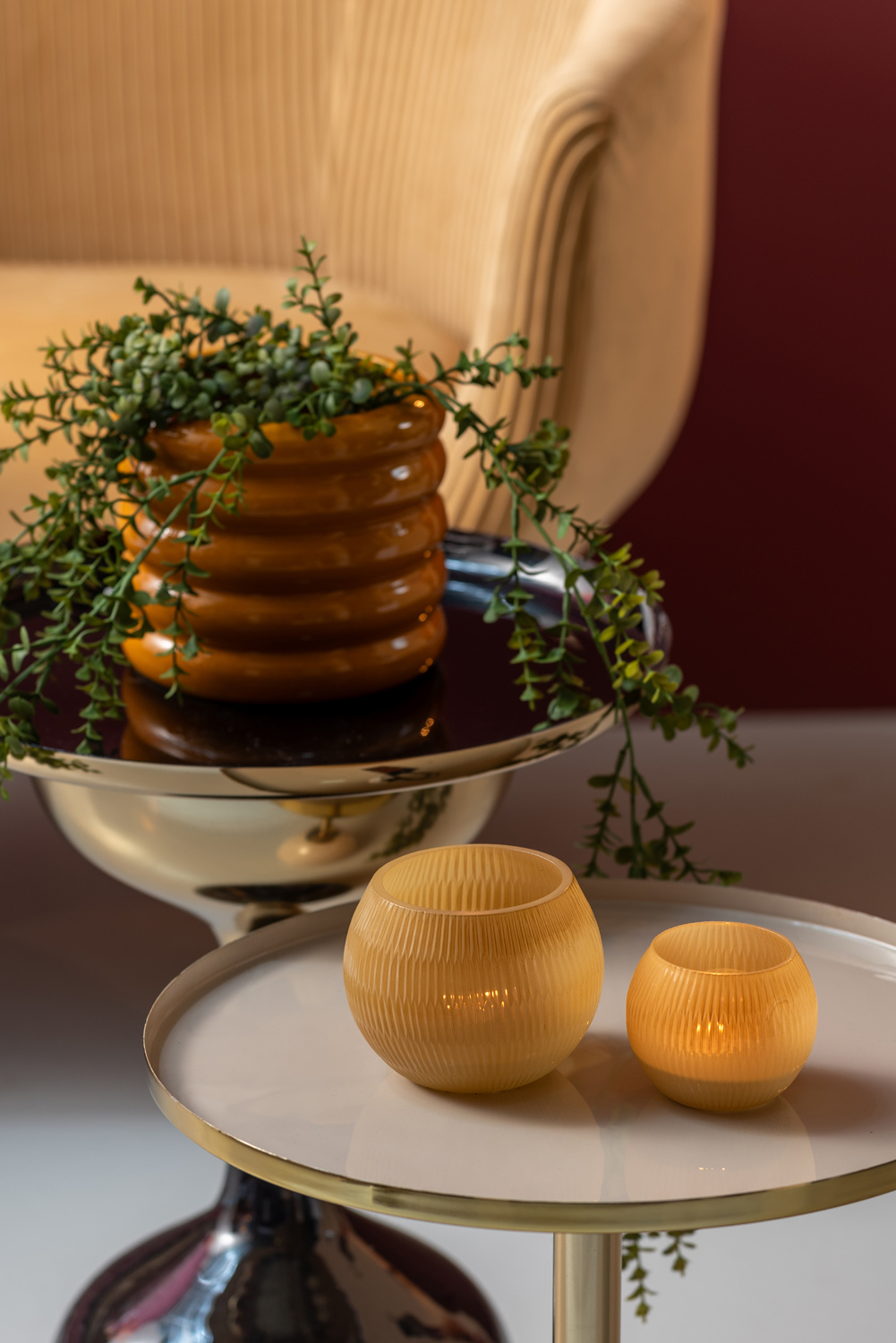 Leitmotiv - Bijzettafel Ivy - Zwart