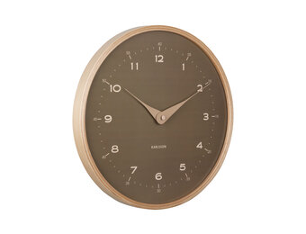 Karlsson - Wandklok Osado Dome - Mosgroen- Ø30cm
