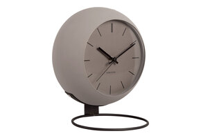 Karlsson - Tafelklok Nirvana Globe - Donker warmgrijs