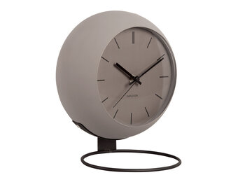 Karlsson - Tafelklok Nirvana Globe - Donker warmgrijs
