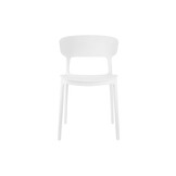 Leitmotiv - Eetkamerstoel Fain - Wit
