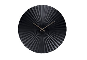 Karlsson - Wandklok Sensu - Zwart- Ø40cm