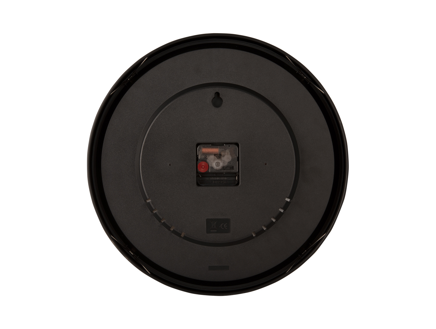 Karlsson - Wandklok Gold Disc - Zwart- Ø35cm