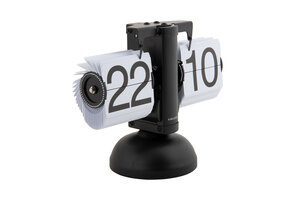 Karlsson - Tafelklok Small Flip - Wit