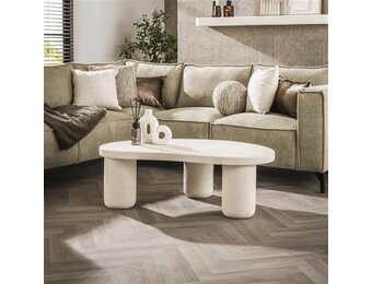 Hoyz Collection - XL Organic Pebble Salontafel - Composiet Marmer