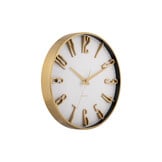 Karlsson - Wandklok Elevated Glam - Metallic white- Ø35,5cm