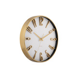 Karlsson - Wandklok Elevated Glam - Metallic white- Ø35,5cm