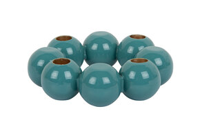 Present Time - Kandelaar Bubbles Rond - Turquoise blue
