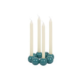 Present Time - Kandelaar Bubbles Rond - Turquoise blue