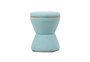 Leitmotiv - Poef Gustar - Zachtblauw