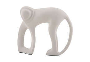 Present Time - Beeld Aap - Wit