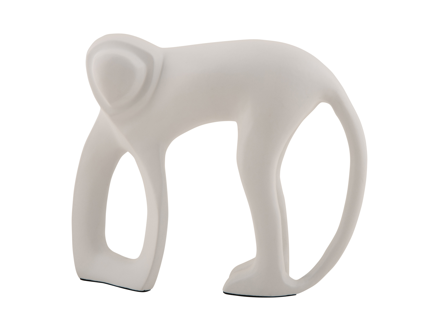 Present Time - Beeld Aap - Wit