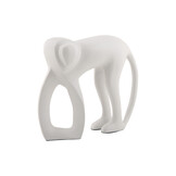 Present Time - Beeld Aap - Wit