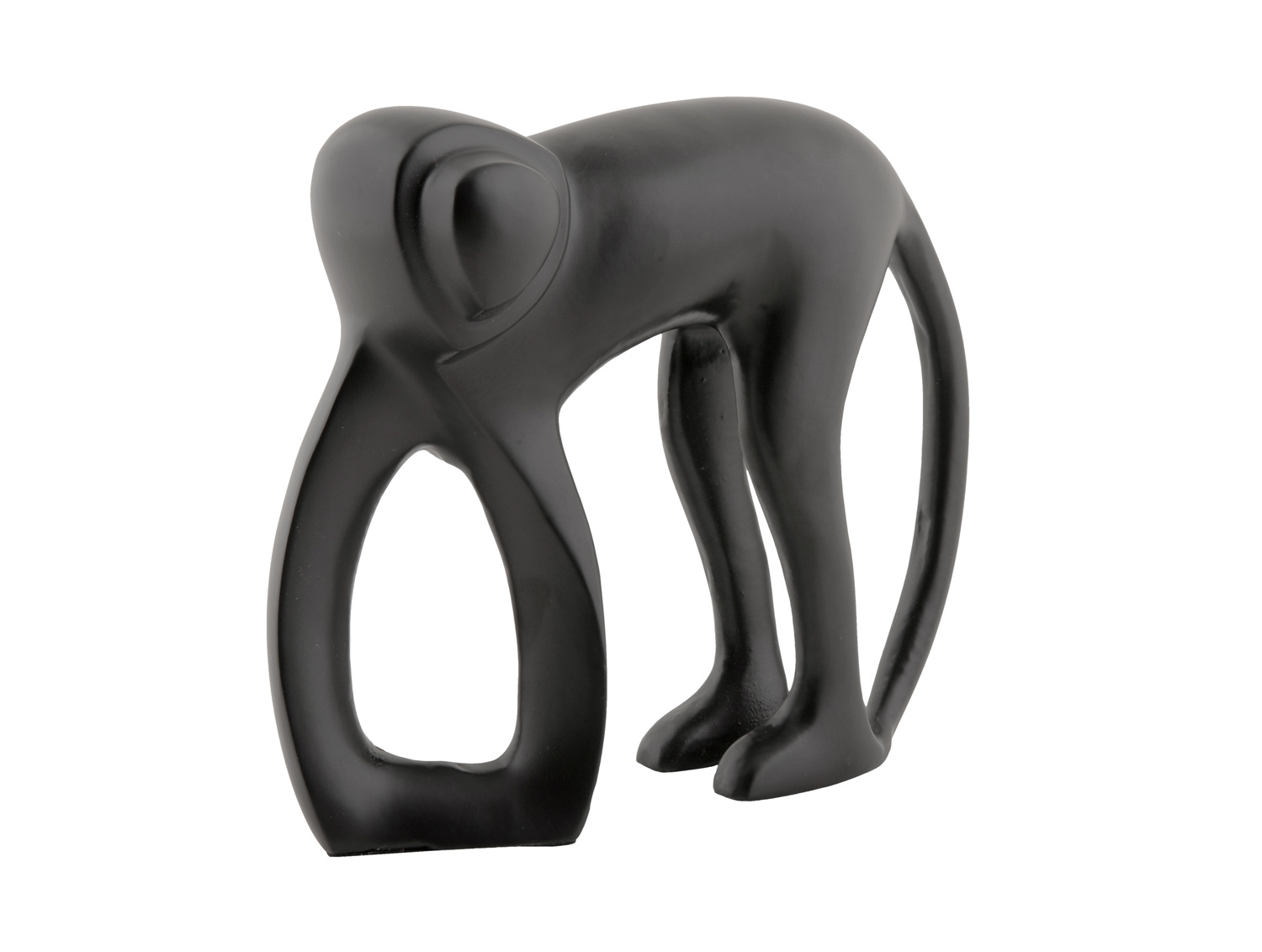 Present Time - Beeld Aap - Zwart