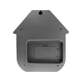 Karlsson - Wandklok Modern Cuckoo Metallic - Metallic dark grey