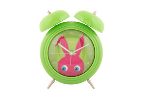 Karlsson - Wekker Peekaboo Bunny - Donkergroen