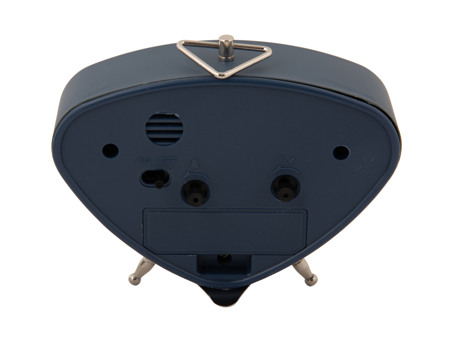 Karlsson - Wekker Triangle - Donkergrijs