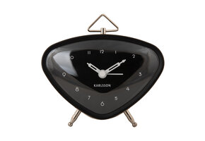 Karlsson - Wekker Triangle - Zwart
