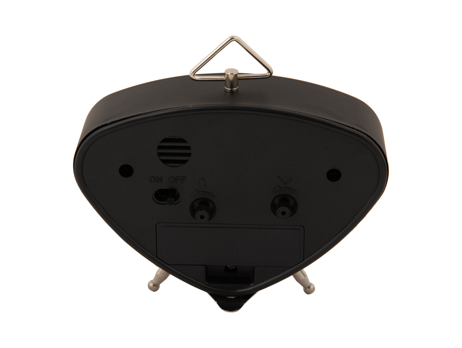 Karlsson - Wekker Triangle - Zwart