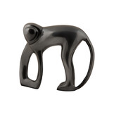 Present Time - Beeld Aap - Gun metal plated