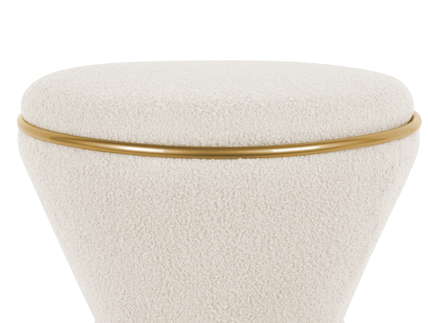 Leitmotiv - Poef Gustar - Wit