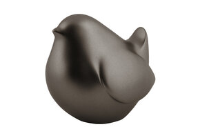 Present Time - Beeld Dikke Vogel - Metallic dark grey