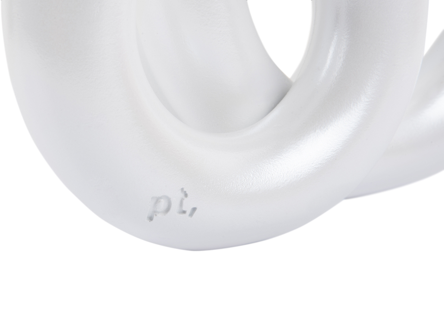 Present Time - Kandelaar Rings Medium - Metallic white