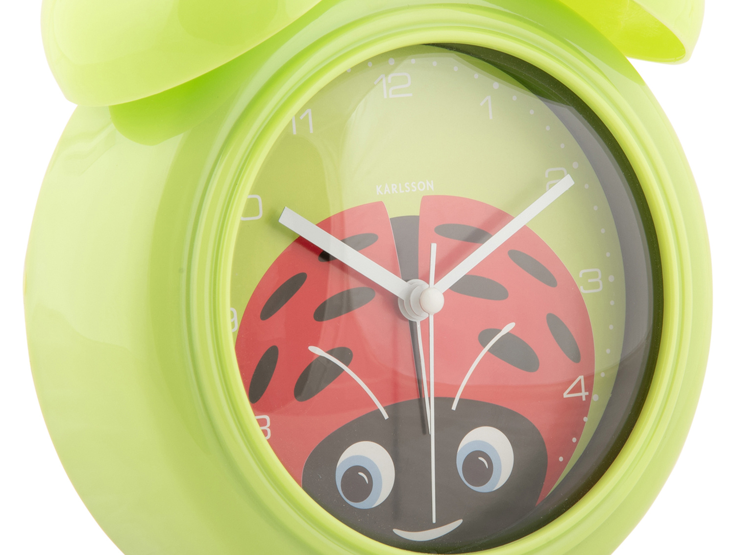 Karlsson - Wekker Peekaboo Ladybug - Groen