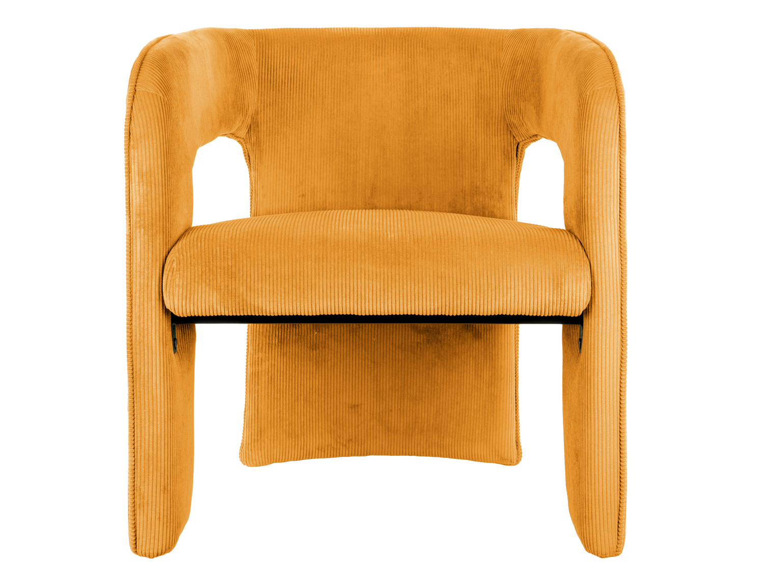 Leitmotiv - Fauteuil Vigor - Okergeel