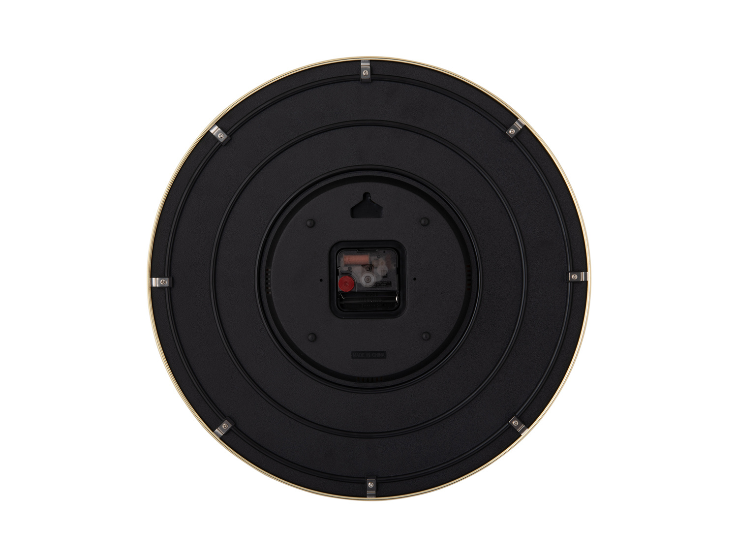 Karlsson - Wandklok Candy Swirl Dome - Soft brown & white- Ø40cm