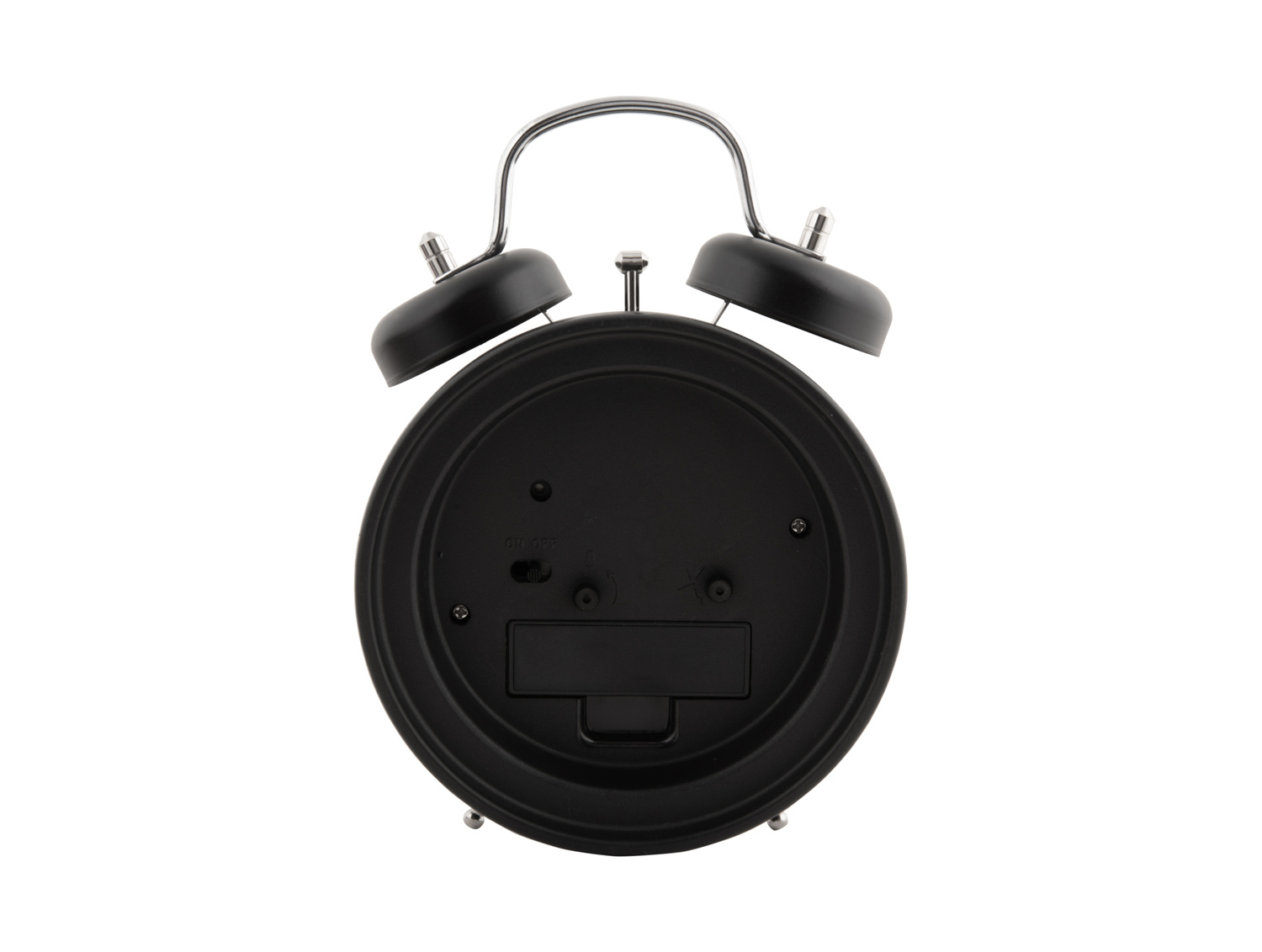 Karlsson - Wekker Glam Diamonds - Zwart