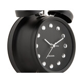 Karlsson - Wekker Glam Diamonds - Zwart